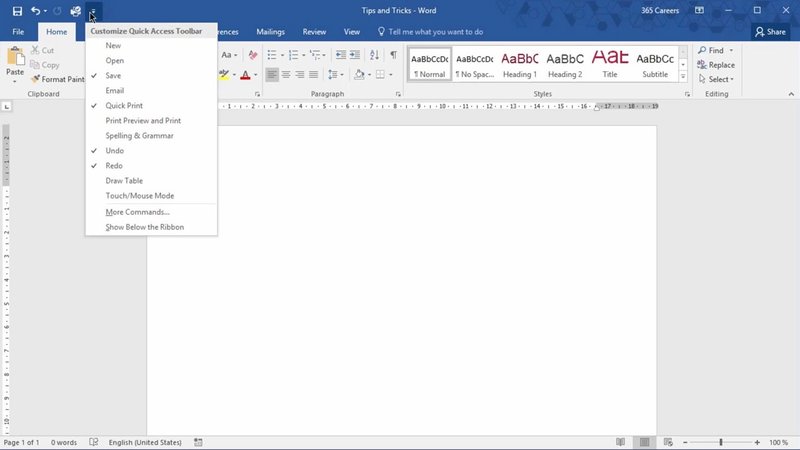 Microsoft Office Word - Home and Student 2016 PC