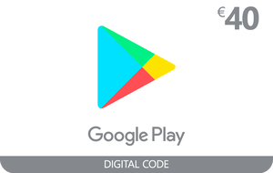 Google Play Gift Card 40 EUR
