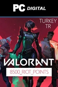 Valorant Gift Card 8500 Riot Points TR