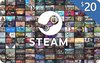 Steam Gift Card 20 USD US