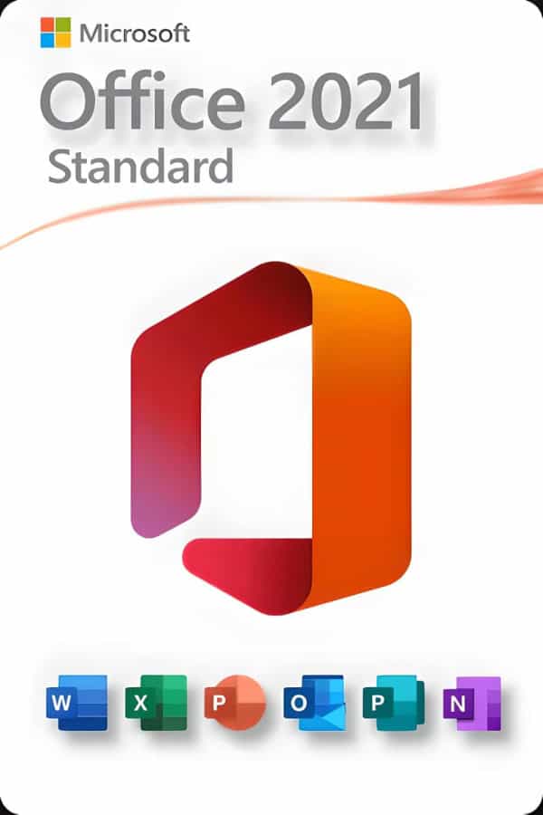 Microsoft Office 2021 Standard licens för 3 anordningar