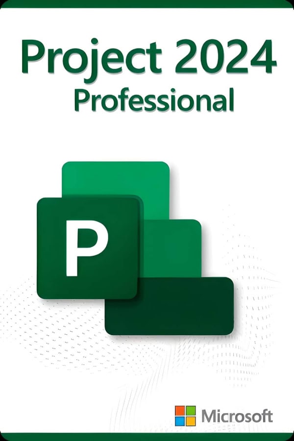 Microsoft Project 2024 Professional licens för 3 enheter
