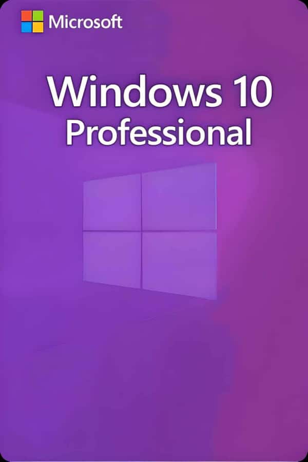 Microsoft Windows 10 Professional licens för 3 anordningar