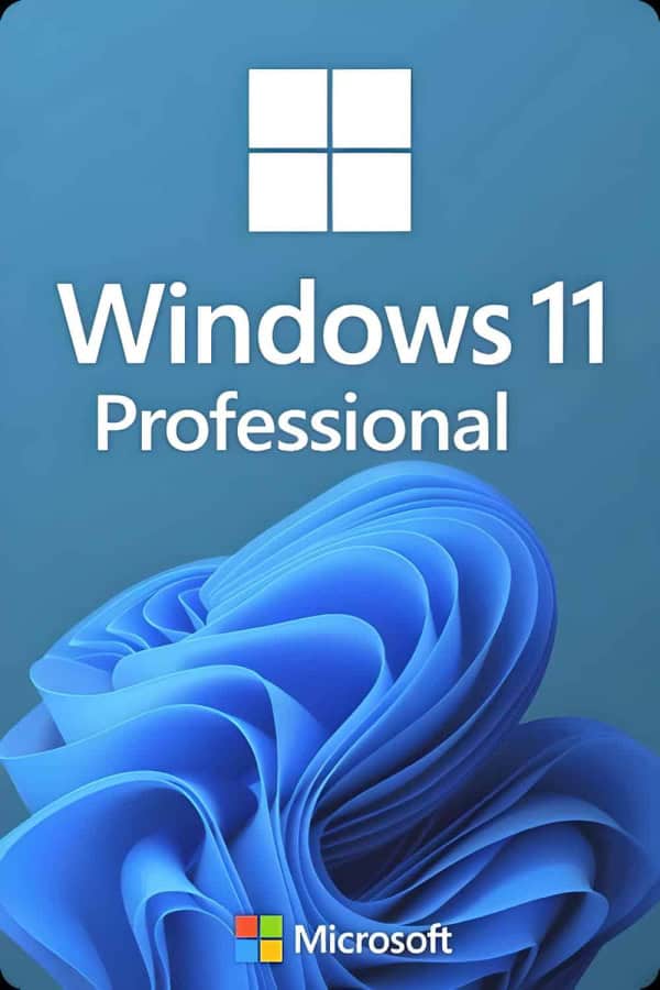 Microsoft Windows 11 Professional licens för 3 anordningar