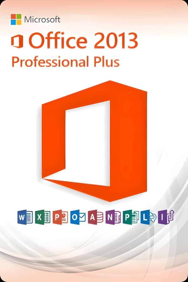 Office 2013 Professional Plus licens för 3 anordningar