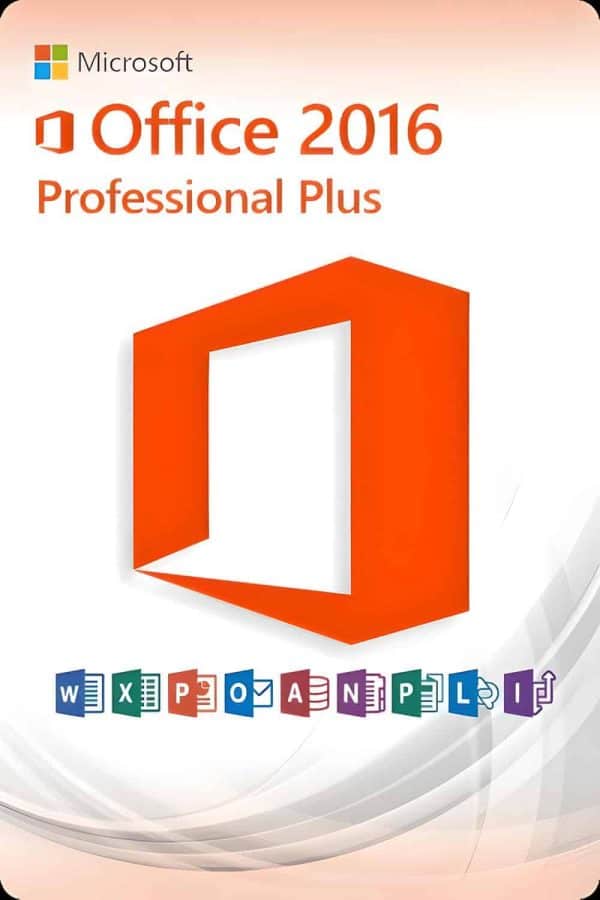 Office 2016 Professional Plus licens för 3 anordningar