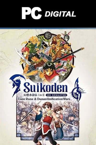 Suikoden I&II HD Remaster Gate Rune and Dunan Unification Wars PC (STEAM) EU