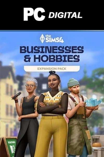 The Sims 4: Businesses & Hobbies Expansion Pack DLC PC (EA app)